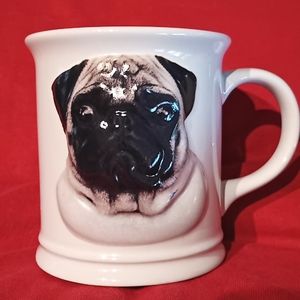 PUG Embossed Mug. Best Friend Originals. 2002 XPRES Corp. Excellent Condition.